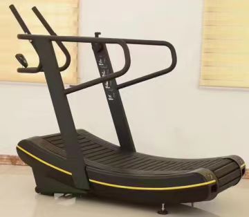 SK Fitness Commercial Curved Unpowered Treadmill - Professional Air Runner for HIIT training